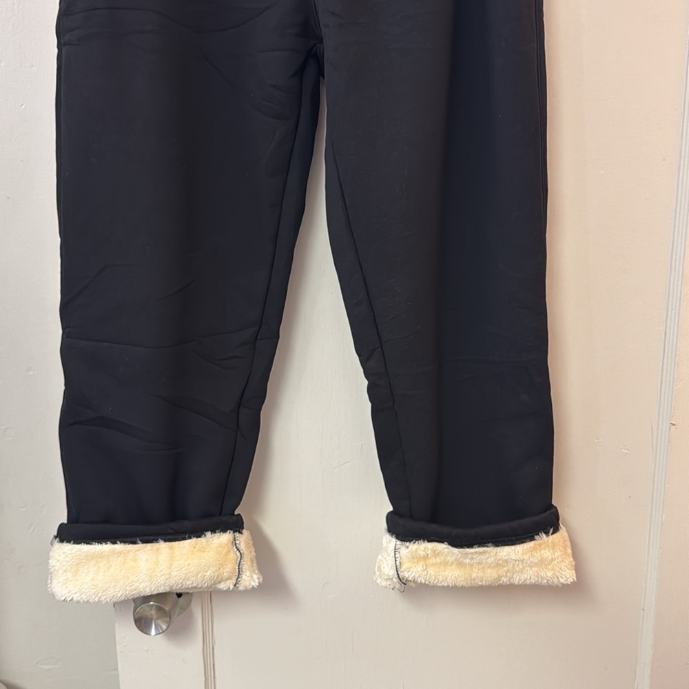 Gihuo Fleece Pants Sherpa Lined Sweatpants Active Running Jogger Pants XL - Picture 7 of 10